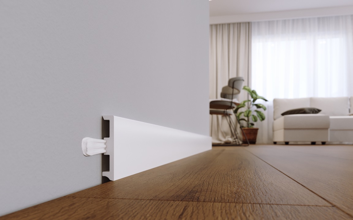 Plinta din duropolimer, 80 x 15 mm, Arbiton STIQ STX810